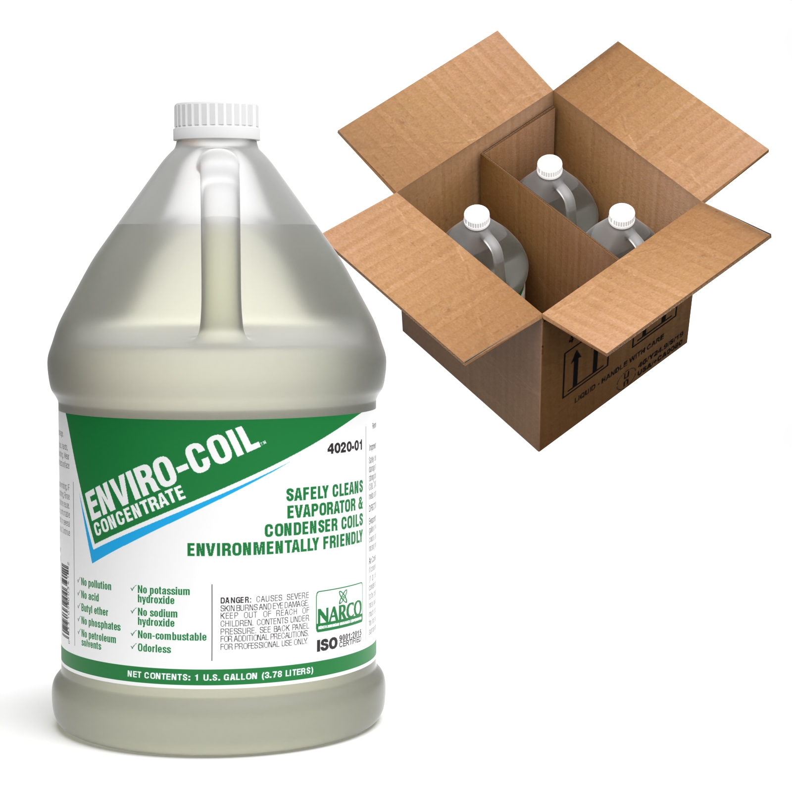 Coil Clean Disinfectant Coil Cleaner - North Woods, An Envoy Solutions  Company